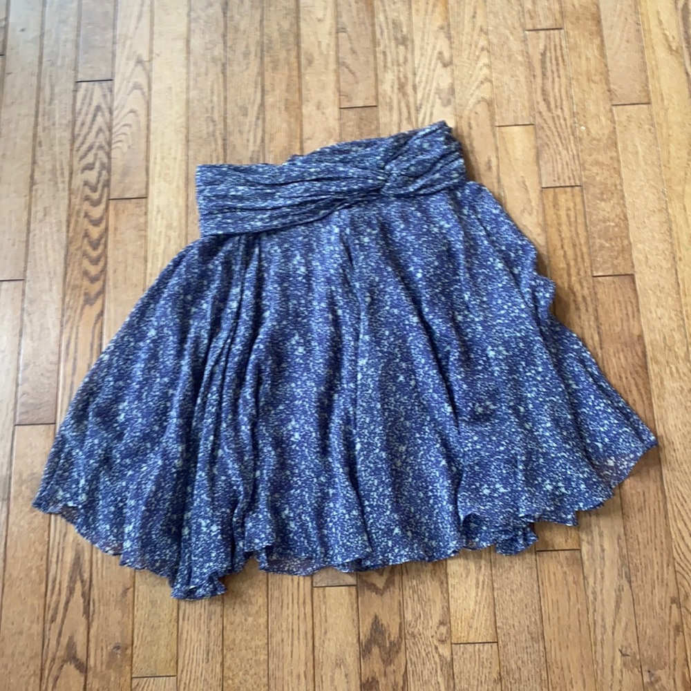 Zac Posen Purple Skirt
